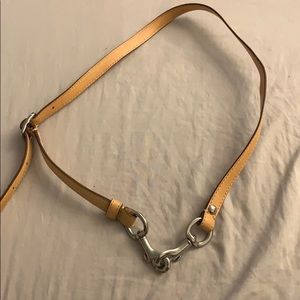 Leather purse strap from coach purse
